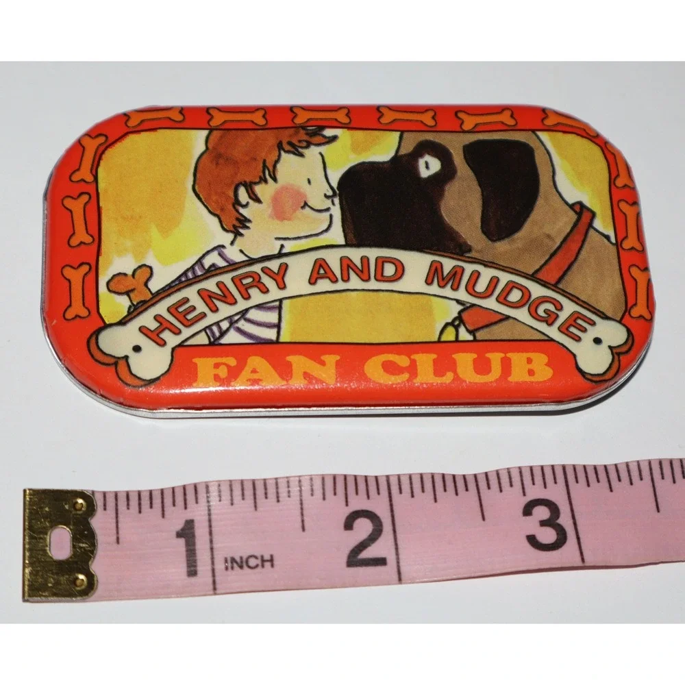 Vintage Henry and Mudge Fan Club Pin Lot 9 pc Book Memorabilia